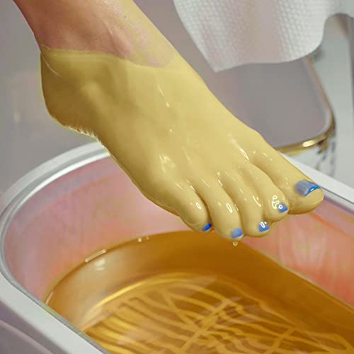 ForPro Professional Collection Nurture Paraffin Wax Refill, Coco Mango, Six 1-Pound Paraffin Blocks, Non-Greasy, Moisturizing for Soft & Healthy Skin, Coconut Mango, 6 Lbs