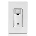 Leviton Humidity Sensor Switch for Bathroom Exhaust Fan, Automate Ventilation, Air Circulation, Moisture Control, ¼ HP, Single Pole, DHS05-1LW, White