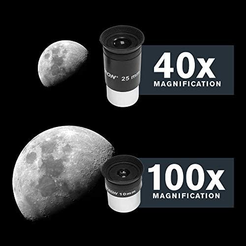 Celestron 22452 StarSense Explore LT114AZ Newtonian Reflector Telescope with Smartphone App-Enabled Technology - Includes Two Eyepieces, 2X Barlow Lens, Phone Dock and Height-Adjustable Tripod, Black