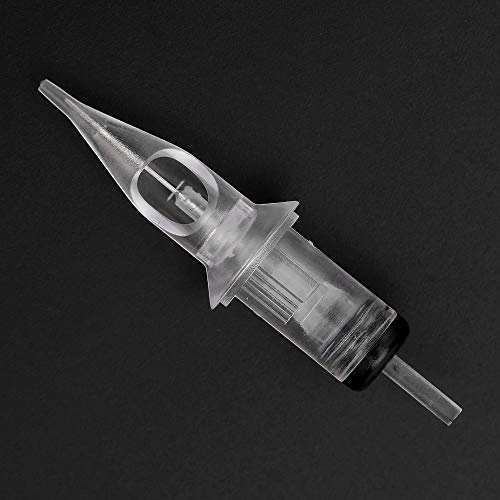 BIGWASP 50pcs Assorted Disposable Cartridge Tattoo Needles Round Liner Mixed 3RL 5RL 7RL 9RL 11RL (50pcs #12 Standard RL)