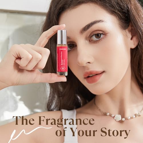 Roll On Pheromone Perfume for Women Fruity and Flirtatious Rollerball Perfume ldeal for Daily Use Women's Perfume (Fruity)