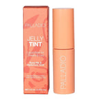 Palladio Jelly Tint, Liquid Stain for Cheeks & Lips, Vivid Color Lip Stain, Lightweight Non-Sticky and Transfer-proof, Natural Finish Makeup, Mango Tango