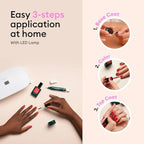MANUCURIST • Green Flash LED Gel Nail Polish • Vegan • 12-Free, Plant-Based (55%) Gel Polish • Made in France • 0.5 fl oz (ULTRAMARINE)