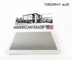 Washable Electrostatic HVAC Furnace Air Filter, Lasts a Lifetime, 6 Stage Permanent Air Filter, Healthier Home or Office, Made in The USA - Increases Airflow (20x25x1)