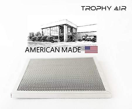 Washable Electrostatic HVAC Furnace Air Filter, Lasts a Lifetime, 6 Stage Permanent Air Filter, Healthier Home or Office, Made in The USA - Increases Airflow (20x20x1)