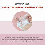 SKIN1004 Madagascar Centella Poremizing Deep Cleansing Foam 4.22 fl.oz, 125ml, Remove Pore-Clogging Debris