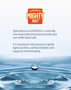 Mighty Mist Premium Hypochlorous Acid Spray for Acne, Eczema, Rosacea | Safe for All Skin Types | Safe for Sensitive Skin | Soothes Irritation and Redness