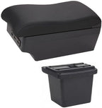 OQHAIR Armrest Box Armrest Box Storage box Car accessories Retrofit parts Interior details Auto Holder USB For corolla verso 2011
