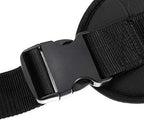 COW&COW Padded Gait Belt with 4 Handles and Quick Release Buckle 5.5 inchs(Black, Large/40inches-60inches)