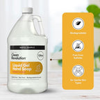 Clean Revolution Liquid Gel Hand Soap, Silky Rich Liquid, Quick Lather, Fast Rinsing, Contains Real Essential Oils (Dreamy Citrus) 128 Fl Oz
