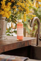 DR. BRONNER'S Castile LIQ SP,OG3,T/Tree 8 OZ 1-EA