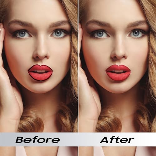 Lip Liner Stain Peel off - Waterproof & Long Lasting Peel Lip Stain Non-Stick Cup, Enhancing Complexion & Nourishing for All Skin Types, Create A Natural Lip Color (Cocoa, 1 Count)