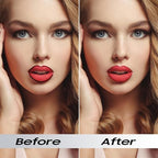 Lip Liner, Lip Liner Stain Peel off, Waterproof & Long Lasting Peel Lip Stain Non-Stick Cup, Enhancing Complexion & Nourishing for All Skin Types, Create A Natural Lip Color (Coral, 1 Count)