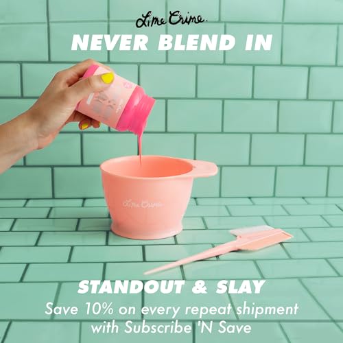 Lime Crime Pastel Colored Unicorn Hair Tint (Orange Cream) - Damage & Ammonia-Free Semi-Permanent Hair Color Conditions & Moisturizes - Temporary Hair Dye Kit Has Sugary Citrus Vanilla Scent - Vegan