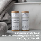 J&L Naturals Aluminum Free Deodorant for Men & Women | 100% Natural Ingredients With Coconut Oil, Shea Butter, & Essential Oils | Sustainable, Eco-Friendly (Naked (Unscented), 3.0 Oz (Pack of 2))