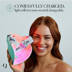 Qure LED Skin Care FDA Cleared LED Face Mask With 5 Different Modes - Red and Blue Light Therapy Face Mask In One Device with Customizable Settings, Treatments & Integrated Phone App for at Home Use