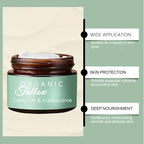 Grass-fed Beef Tallow with Frankincense Oil & Castor oil, Organic Beef Tallow Moisturizer for Skin, Tallow and Manuka Honey Balm for Face, Body (2)