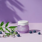 FRUDIA Blueberry Hydrating Face Cream, Vegan Korean Face Moisturizer w/77% Blueberry Extract, Panthenol & Fruit Seed Oils for Dry Skin (1.94 fl oz)