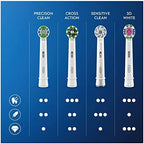 Oral-B Braun Precision Clean 4210201329343 Toothbrush Heads with Cleanmaximiser Bristles for Optimal Cleaning in Letterbox Packaging Pack of 8