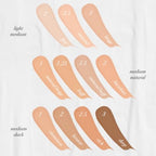 MCoBeauty Brighten & Perfect Cream Concealer, 6 Medium Natural Buff, Brightening Coverage for Flawless Complexion, Vegan, Cruelty Free Cosmetics