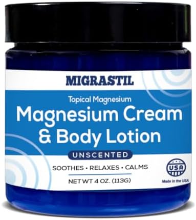 Migrastil Migraine Stick® and Topical Magnesium Cream & Body Lotion Bundle