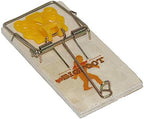 JT Eaton Little BIGFOOT® Mouse Size Wooden Snap Trap with Expanded Trigger, Bulk Pack of 12