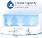 [Original] Waterdrop Alkaline Water Filter Replacement for All Waterdrop Pitcher and Dispenser Filtration System, Increase PH, Improved Coffee Taste, Last Up to 2 Months or 100 Gallons (Pack of 3)