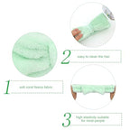 Semato Bachelorette Party Favor Set Bride Spa Headband Bride Headband and Bridesmaid Headband Skincare Headbands for Women Cute Bow Head Bands Party Supplies (1 bride+ 7green)