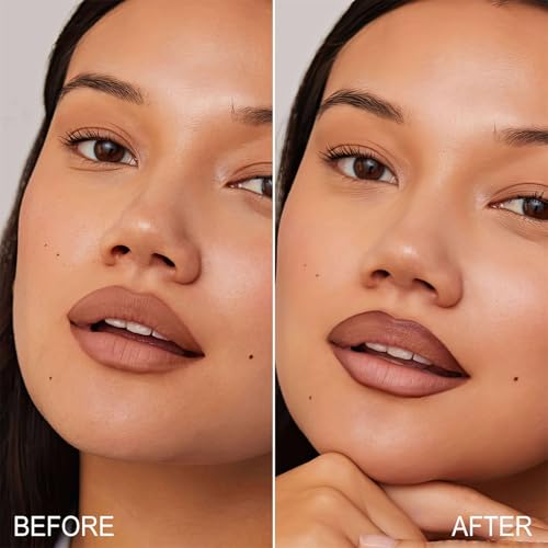 OETUIOW Lip Stain, Lip Liner Stain, Peel Off Lip Liner Tattoo, Long Lasting Lip Stain Waterproof for Women Girls All Skin Types, Transfer-Proof & Natural (Nude)