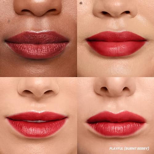 Wonderskin Wonder Blading Lip Stain Peel Off Masque - Long Lasting, Waterproof and Transfer Proof Red Lip Tint, Matte Finish Peel Off Makeup (Playful Stain & Go Masque)