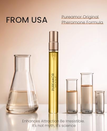 Pheromone Perfume for Women & Men, No.12 Cherry Blossom, Floral and Airy Fragrances Notes,Enhanced Scents,Long Lasting Perfume Oil, Pheromone Cologne for Men&Women, 0.34 oz Travel Size Perfume Spray