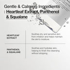 ANUA Heartleaf Low pH Deep Cleansing Water, Micella Water, Panthenol, Squalane, Makeup Remover for Sensitive Skin, Korean Skin Care (500g, 17.63 oz.)