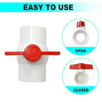 SIHAIAN Fixed Component Kit for SIHAIAN Pool Cover(Hard Surfaces), Combination of Both Can be Used to In-ground Pool, Canopy, Round Pool, Backyard Shade, Hot Tub