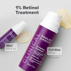 Paula's Choice CLINICAL 1% Retinol Treatment Cream with Peptides, Vitamin C & Licorice Extract, Anti-Aging & Wrinkles, Travel Size. PACKAGING MAY VARY.
