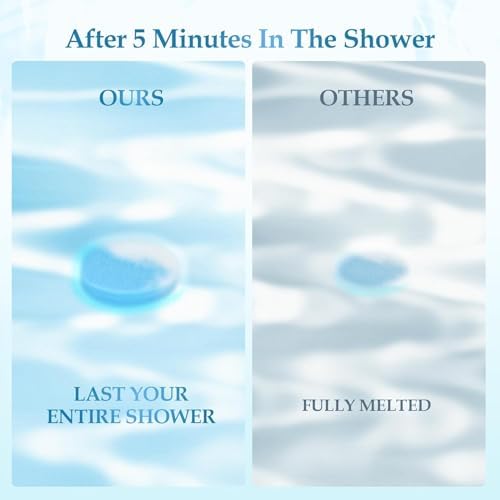 48pcs Aromatherapy Shower Steamers - Relaxation Birthday Christmas Valentine's Day Gift Set for Women and Men, Shower Bombs Tablets for Stress Relief and Self Care, Luxury Home Spa
