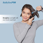 BaBylissPRO Nano Titanium Prima2000 Ionic Styling Iron, 3/4" stainless steel travel/mini iron, all hair types