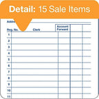 Adams General Purpose Sales Books, DC3530, Case of 18