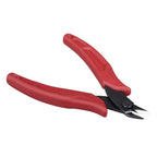 Klein Tools D275-5 Diagonal Flush Cutters, Made in USA, Micro Wire and Compact Zip Tie Cutter, Ultra-Slim Precision for Work in Confined Areas, 5-Inch
