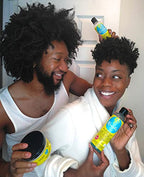 Curls Blueberry Bliss Control Jelly - 8 oz, Define & Defrizz, Wash and Go's, Twist Outs & Braid Outs, for Wavy, Curly, and Coily Hair Types