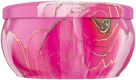 Febreze Scented Candle, Romance & Desire Scent, 11 oz 4 Wick Candle, Single Pack