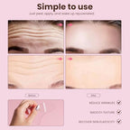 6 Pcs Forehead Wrinkles Patches Reusable, Anti Wrinkle Patch for Fine Lines, Silicone Face Tape for Wrinkle Reducer, Hypoallergenic Wrinkle Remover Mask, Facial Kit for Women Beauty Skincare