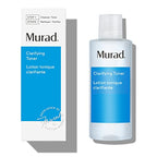 Murad Clarifying Toner - Cleansing Facial Treatment Removes Excess Oil and Impurities – Witch Hazel, Grape Seed Extract and Vitamin E Skin Toner, 6 Fl Oz