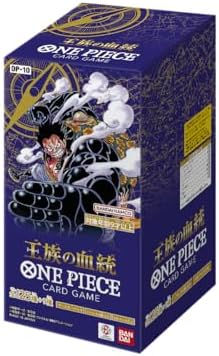 BANDAI OP-10 One Piece Card Game, Royal Blood, Box, Contains 24 Packs
