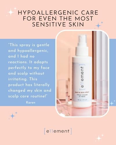 Hypochlorous Acid Face and Skin Spray - HOCL- Safe for use on Acne Prone Skin - Eczema - Dry Scalp - Post Procedure -Toner - Eye Lash Cleanser - Face and Hand Cleanser (Large 8 oz.)