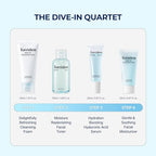 Torriden DIVE IN Trial Kit | Hyaluronic Acid Infused Daily Skincare Kit - 4 Step Regimen with Foam Cleanser, Facial Toner, Serum, and Cream | Korean Skin Care Set