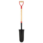 Nohovu Spade Shovel for Digging, Heavy Duty Shovel with D-Handle, Trench Shovel for Gardening, 45 Inches