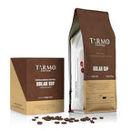 Tarmo Coffee | SOLAR SIP - Low Acid Coffee, Vietnamese Coffee, Robusta & Arabica Blend, Whole Bean, Dark Roast, 12 Oz Bag