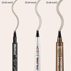 Eyebrow Pen - iMethod Upgrade Eyebrow TattooPen, Eyebrow Makeup, Long Lasting, Waterproof and Smudge-proof, Dark Grey