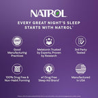 Natrol Sleep + Restore Calming Drink Mix with Magnesium Glycinate, Magnesium Sleep Aid, Melatonin-Free, Lemon Chamomile, 10 Stick Packs