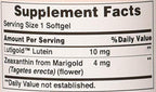 Puritan's Pride Zeaxanthin 4mg with Lutein 10mg, Supports Healthy Eyes and Vision*, 60 ct (Pack of 2)